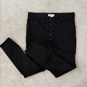 Madewell mid rise skinny jeans